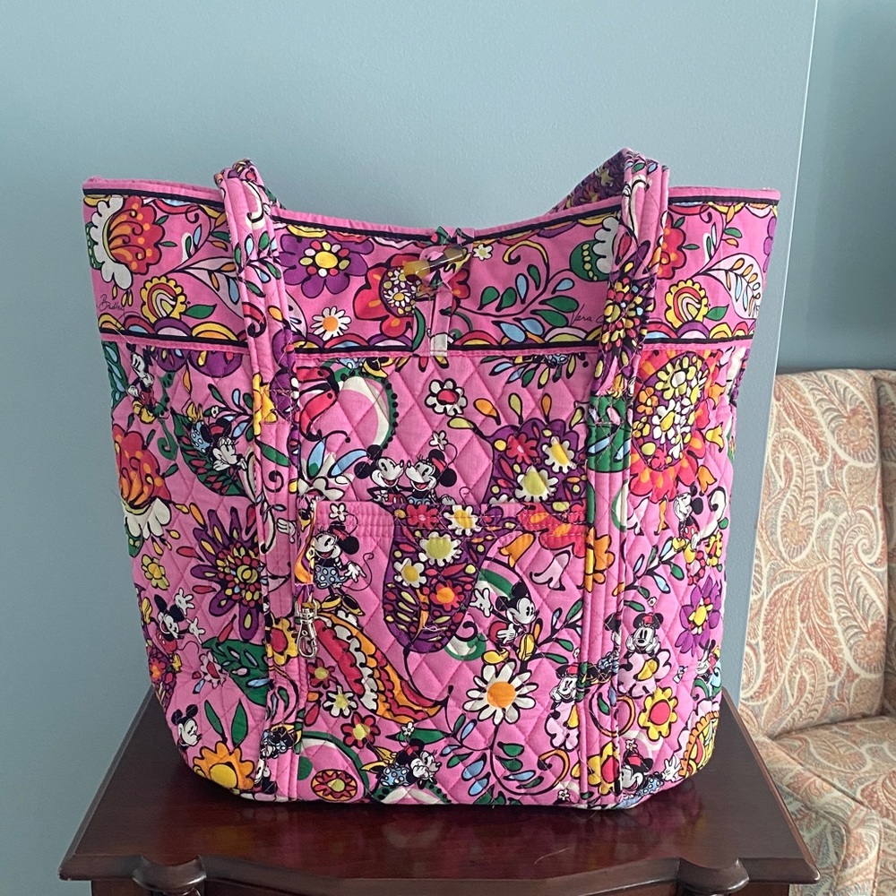 Disney Parks Vera Bradley Pink Tote Bag